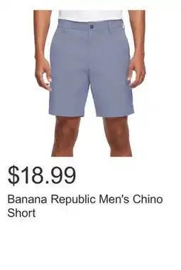 Costco Banana Republic Men's Chino Short offer