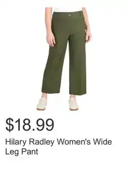 Costco Hilary Radley Women's Wide Leg Pant offer