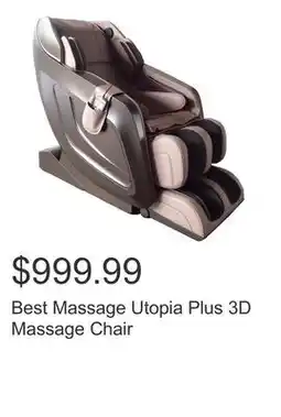 Costco Best Massage Utopia Plus 3D Massage Chair offer