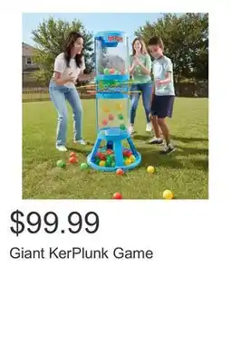 Costco Giant KerPlunk Game offer