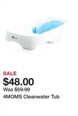 Marshalls 4MOMS Cleanwater Tub offer