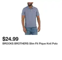 Marshalls BROOKS BROTHERS Slim Fit Pique Knit Polo offer