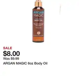 Marshalls ARGAN MAGIC 6oz Body Oil offer