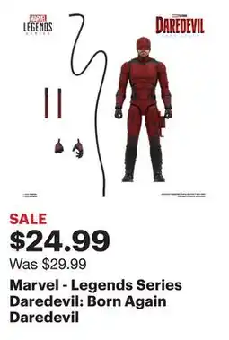 Best Buy Marvel - Legends Series Daredevil: Born Again Daredevil offer