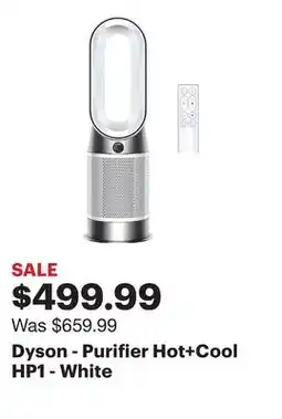 Best Buy Dyson - Purifier Hot+Cool HP1 - White offer