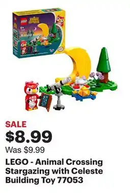 Best Buy LEGO - Animal Crossing Stargazing with Celeste Building Toy 77053 offer
