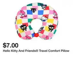 Five Below Hello Kitty And Friends Travel Comfort Pillow offer