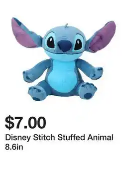 Five Below Disney Stitch Stuffed Animal 8.6in offer
