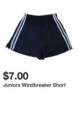 Five Below Juniors Windbreaker Short offer