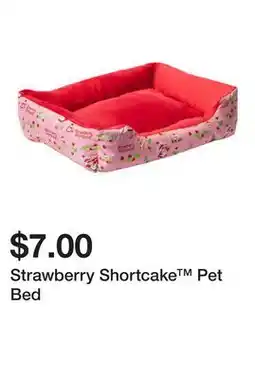 Five Below Strawberry Shortcake Pet Bed offer