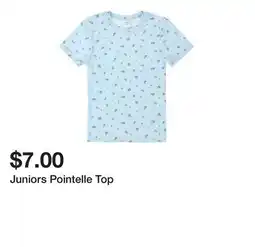 Five Below Juniors Pointelle Top offer