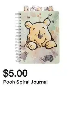 Five Below Pooh Spiral Journal offer