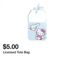 Five Below Licensed Tote Bag offer
