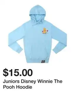 Five Below Juniors Disney Winnie The Pooh Hoodie offer