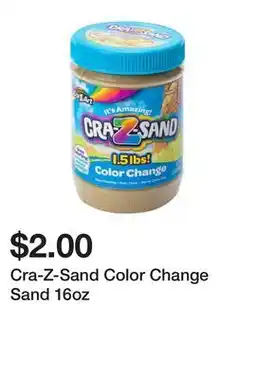 Five Below Cra-Z-Sand Color Change Sand 16oz offer