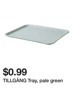 Ikea TILLGÅNG Tray, pale green offer