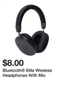 Five Below Bluetooth Elite Wireless Headphones With Mic offer