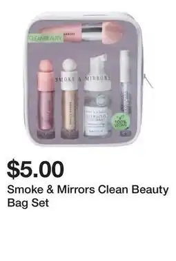 Five Below Smoke & Mirrors Clean Beauty Bag Set offer
