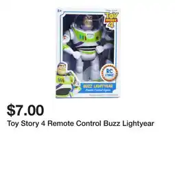 Five Below Toy Story 4 Remote Control Buzz Lightyear offer