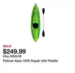 Tractor Supply Company Pelican Apex 100X Kayak with Paddle offer
