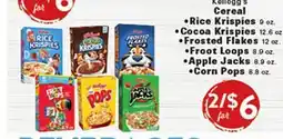 Rio Valley Market Kellogg's Cereal offer