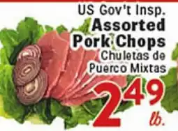 Rio Valley Market US Gov't Insp. Assorted Pork Chops offer