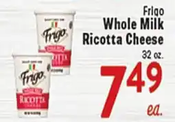 Rio Valley Market Frigo Whole Milk Ricotta Cheese offer