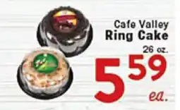 Rio Valley Market Cafe Valley Ring Cake offer