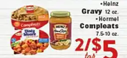 Rio Valley Market • Helnz Gravy 12 oz. • Hormel Compleats 7.5-10 oz offer