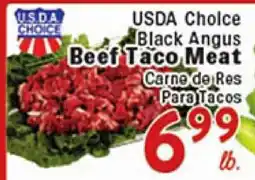 Rio Valley Market USDA Choice Black Angus Beef Taco Meat offer