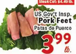 Rio Valley Market US Gov't Insp. Pork Feet offer