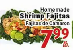 Rio Valley Market Homemade Shrimp Fajitas offer