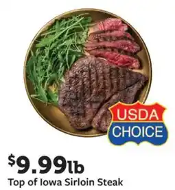 Fareway Top of lowa Sirloin Steak offer
