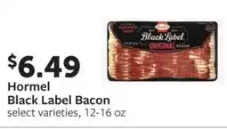 Fareway Hormel Black Label Bacon offer