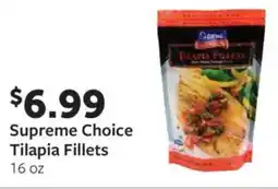Fareway Supreme Choice Tilapia Fillets offer