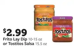 Fareway Frito Lay Dip or Tostitos salsa offer