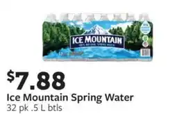 Fareway Ice Mountain Spring Water offer