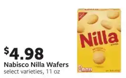 Fareway Nabisco Nilla Wafers offer