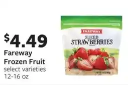 Fareway Fareway Frozen Fruit offer