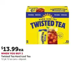 Fareway Twisted Tea Hard Iced Tea offer