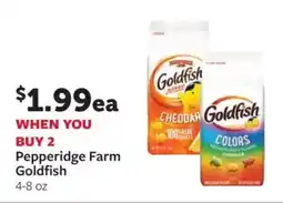 Fareway Pepperidge Farm Goldfish offer