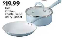 Aldi Crofton Coastal Sauté or Fry Pan Set offer