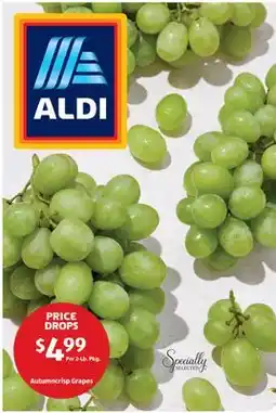 Aldi Autumncrisp Grapes offer