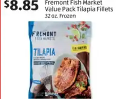 Aldi Fremont Fish Market Value Pack Tilapia Fillets offer