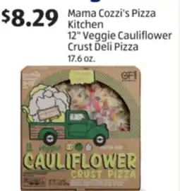 Aldi Mama Cozzi's Pizza Kitchen 12 Veggie Cauliflower Crust Deli Pizza offer