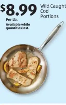 Aldi Wild Caught Cod Portions offer