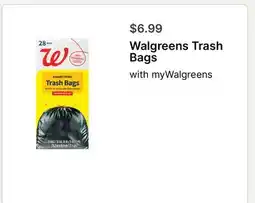 Walgreens Walgreens Trash Bags offer