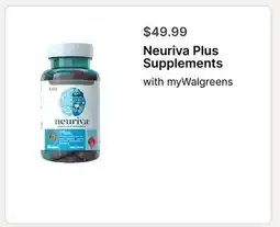 Walgreens Neuriva Plus Supplements offer