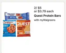 Walgreens Quest Protein Bars offer