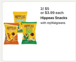 Walgreens Hippeas Snacks offer